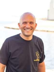 Daniele Delizzos, istruttore Open Water al Leila Diving Center - foto di Adolfo Maciocco