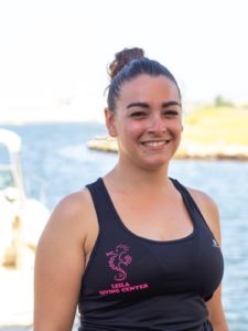 Andrea Salis, istruttrice Open Water al Leila Diving Center